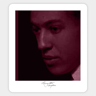 Langston Hughes Sticker